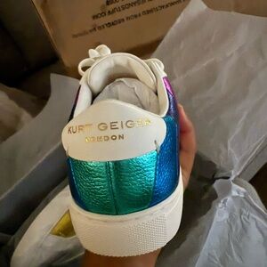 Kurt Geiger Blue Green Sneakers Dynamic Comfort